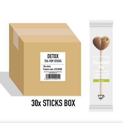 Detox Tea-Pop Stick, For Catering Services, 30 Sticks Carton