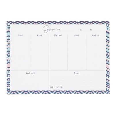 Weekly planner - 52 detachable sheets