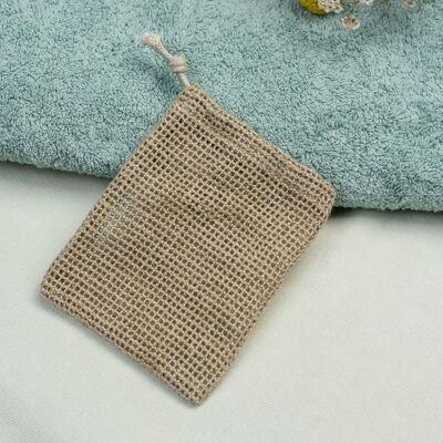 Linen soap saver bag - Set of 10