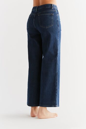 WE1009-231 | Jean large femme - Bleu lapis 3