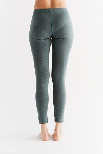 1611-064 | Legging femme jersey coton - sapin/tabasco 4