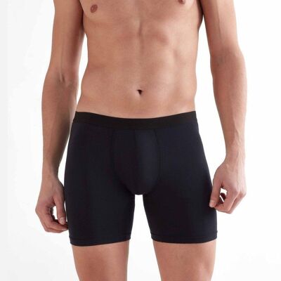 T2400-01 | Short de boxe pour hommes TENCEL™ Intimate - Noir