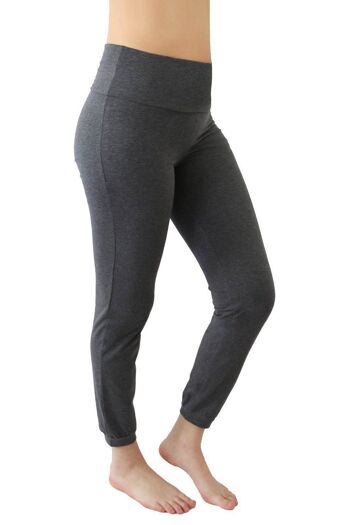 4062AM | Pantalon de yoga femme - anthracite mélangé 3