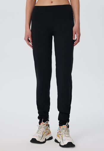 4415S | Pantalon de yoga stretch femme - noir 1