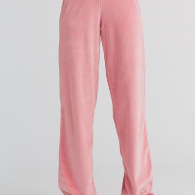 1464-042 | Pantalón Nicky para mujer, pernera recta - rosa viejo