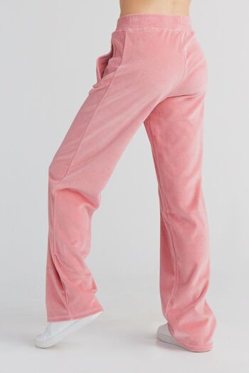 1464-042 | Pantalon Nicky femme coupe droite - vieux rose 3