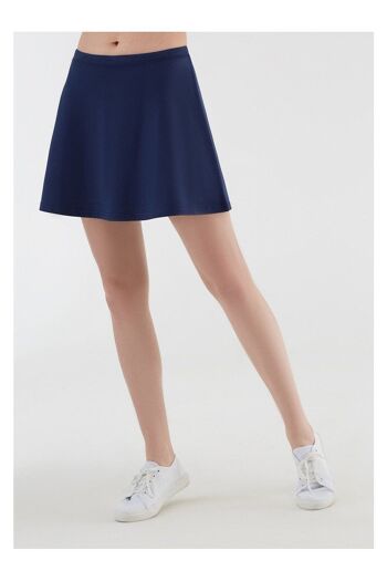 1419-02 | Jupe-culotte - Bleu Amiral 3