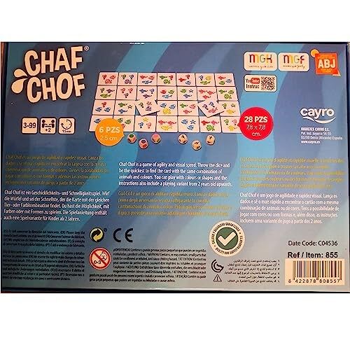 Chaf Chof - Juego De Agilidad y Rapidez Visual