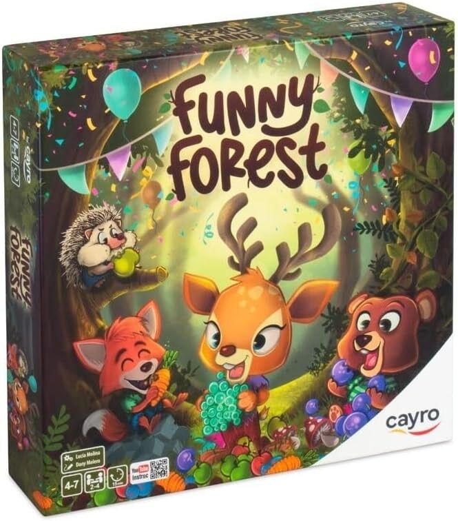 Funny Forest - Obtenez le plus de nourriture