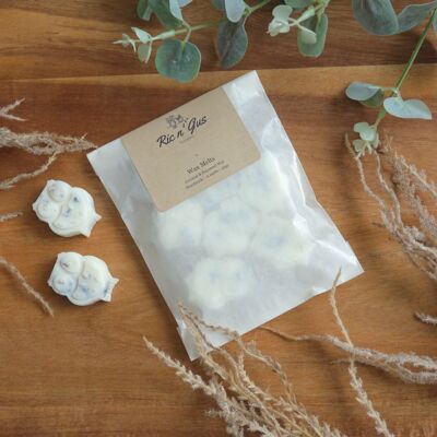 Peony, Blush Suede Scented Wax Melts - Rapeseed n' Coconut wax