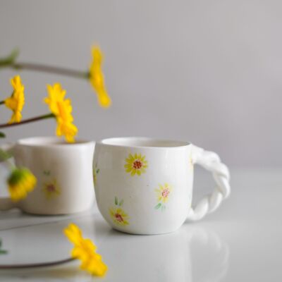 Tasse de tournesols