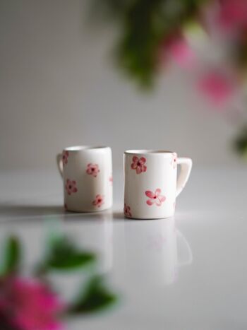Set de 2 tasses à café Fleurs de Cerisier 1