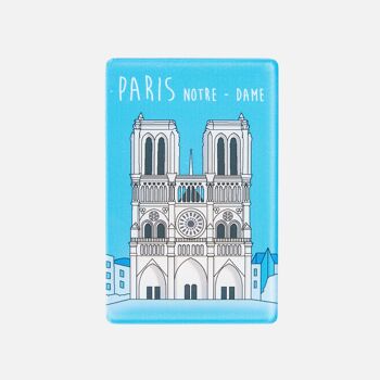 Magnet en Plexiglas Paris Notre-Dame (Lot de 5) 1