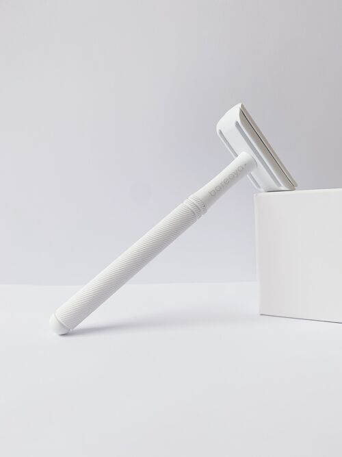 Bareaya Safety Razor - Matte White