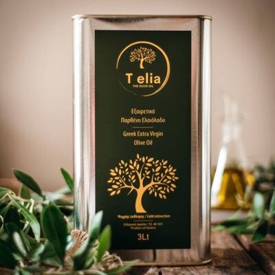 Huile d'olive - Huile d'olive T elia - Premium EVOO Family