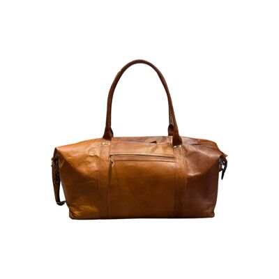 LEATHER TRAVEL BAG 60CM NEW JASMIN