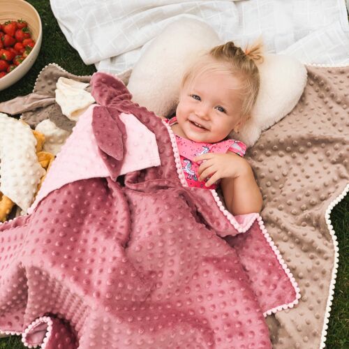 2in1 Blanket with sewn-up Baby Comforter