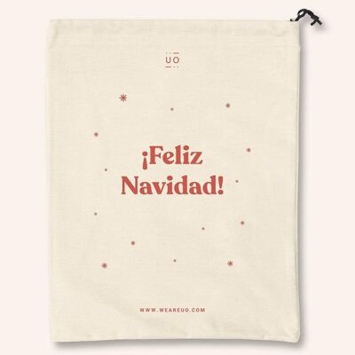 Gift cloth bag "Merry Christmas!”  