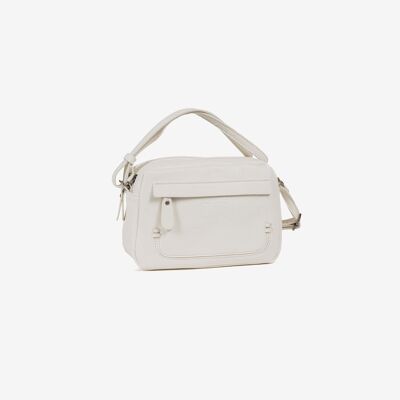 MINI BOLSO BLANCO PARA MUJER