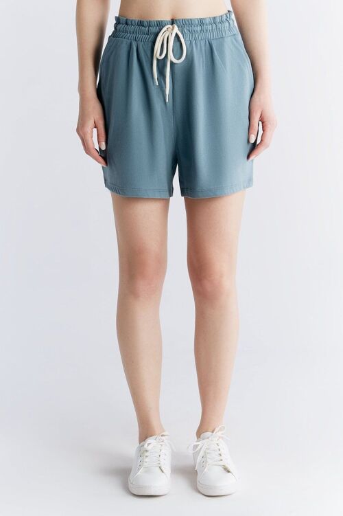 1440-066 | Pyjama-Shorts - Gobelin Blau