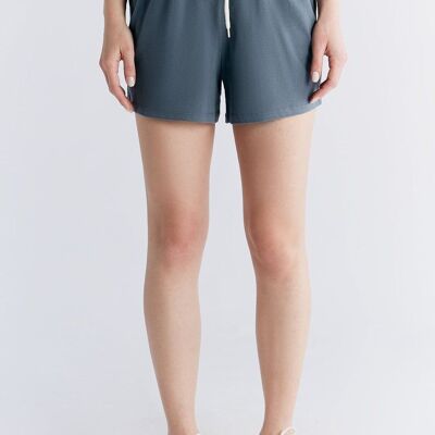 1440-068 | Pyjama-Shorts - Dunklerschiefer
