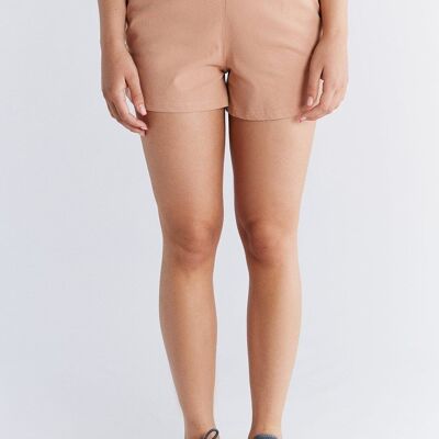 1440-070 | Pantalón corto de pijama - Café Crema