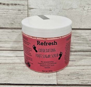 Exfoliant au sucre pour les pieds Refresh 5