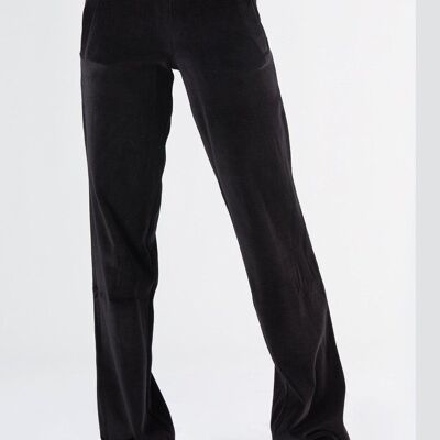 1464-01 | Pantalón Nicky pierna recta para mujer - negro