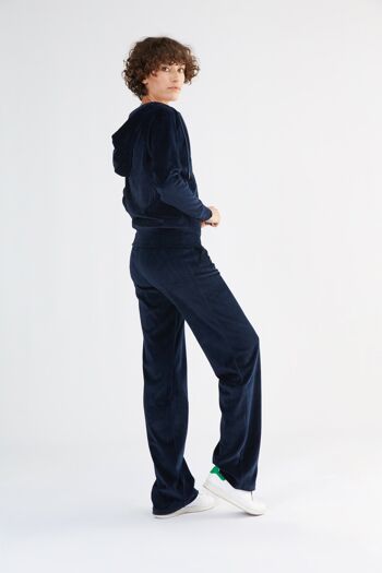 1464-02 | Pantalon Nicky femme jambe droite - bleu nuit 4