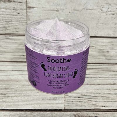 Exfoliant au sucre pour les pieds Apaiser