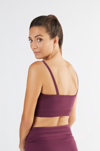 1511-028 | Bustier femme - aubergine 2