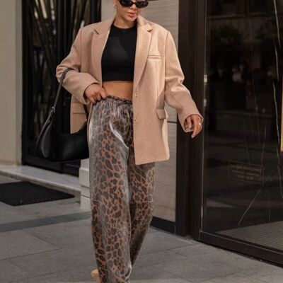 Iridescent leopard pants - RODIN