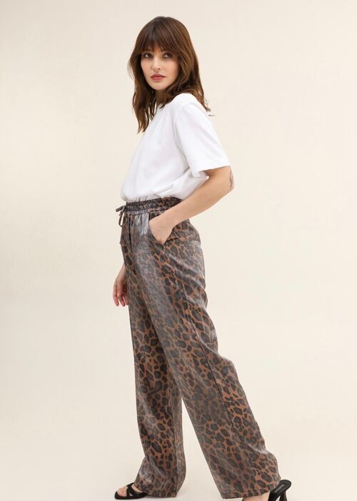 Pantalon léopard irisé - RODIN