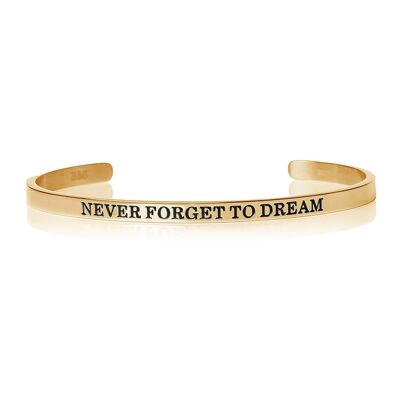 Never Forget To Dream - 18k Gold