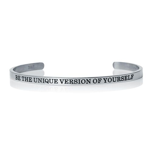 Be The Unique Version Of Yourself - 18k White Gold