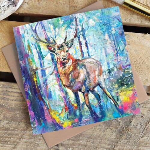 Greetings Card - Mystic Stag