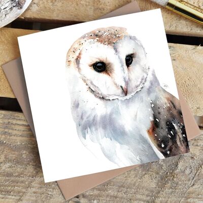Greetings Card - Orion Owl