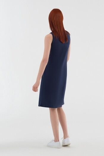 1732-03 | Robe sans manches - Bleu amiral 3