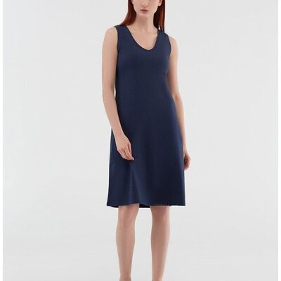 1732-048 | Robe sans manches - Marine