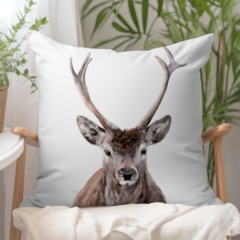 Coussin en suède végétalien - Buck Stag 2