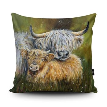 Coussin Vegan-Suède - Family of Coos 3