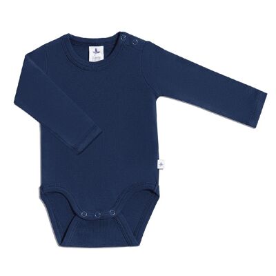 2005ID | Baby long-sleeved bodysuit - Indigo