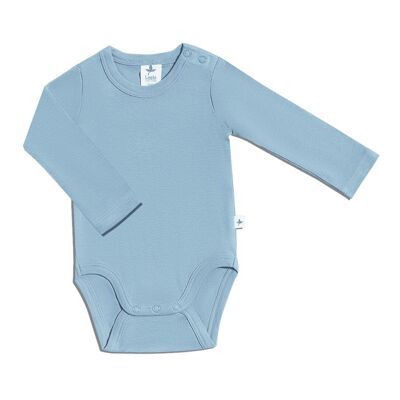 2005TB | Body a maniche lunghe per bebè - blu piccione