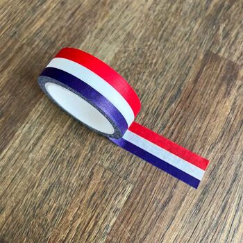 Washi tape drapeau néerlandais 1