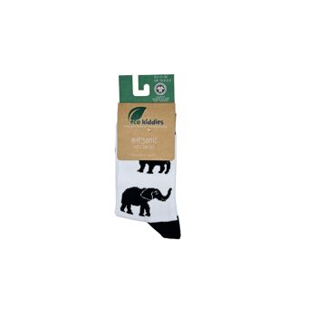 CHAUSSETTES EN COTON BIOLOGIQUE WILD ABOUT WILDLIFE 5