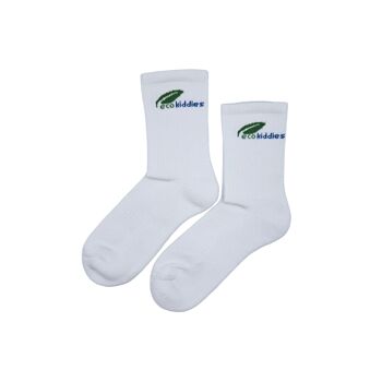 CHAUSSETTES CÔTELÉES EN COTON BIOLOGIQUE 1