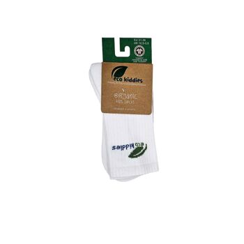 CHAUSSETTES CÔTELÉES EN COTON BIOLOGIQUE 4