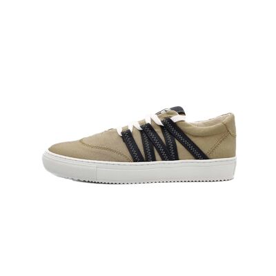 Beige Phoenix Sustainable Sneaker – Circular, Upcycled & Recycled