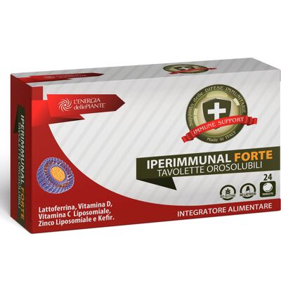 Iperimmunal Forte Tablets reduces the viral load and protects the gingival mucous membranes