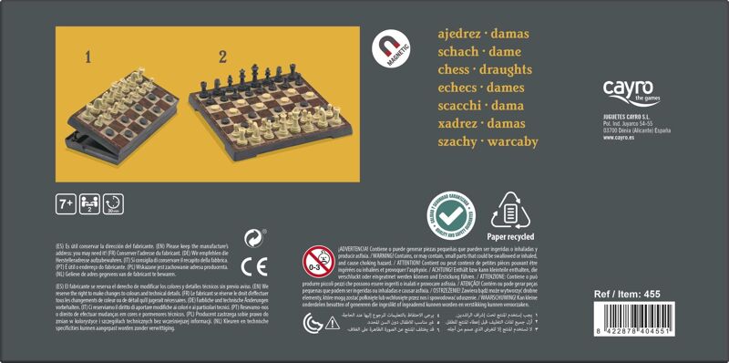 Cayro - Jeu de Go Magnétique - Plateau Portable avec Pièces Aimantées - Idéal pour Voyager - Coincer l'Adversaire - Jeux de Société Classiques Cayro - Jeu de Go Magnétique - Plateau Portable avec Pièces Aimantées - Idéal pour Voyager - Coincer l'Adversaire - Jeux de Société Classiques